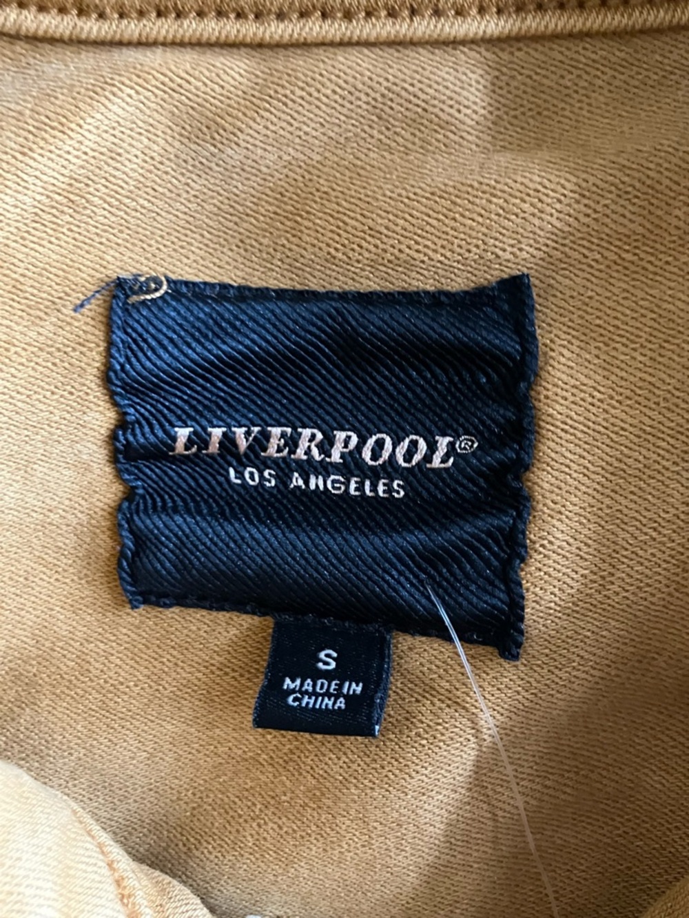 Liverpool Temma Cropped Denim Jacket - Amber Dawn - Size Small - Picture 7 of 9